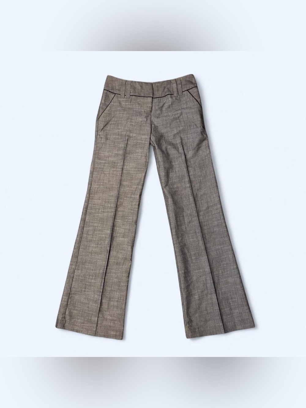 Y2K Grunge Grey Flare Pants by BCX!